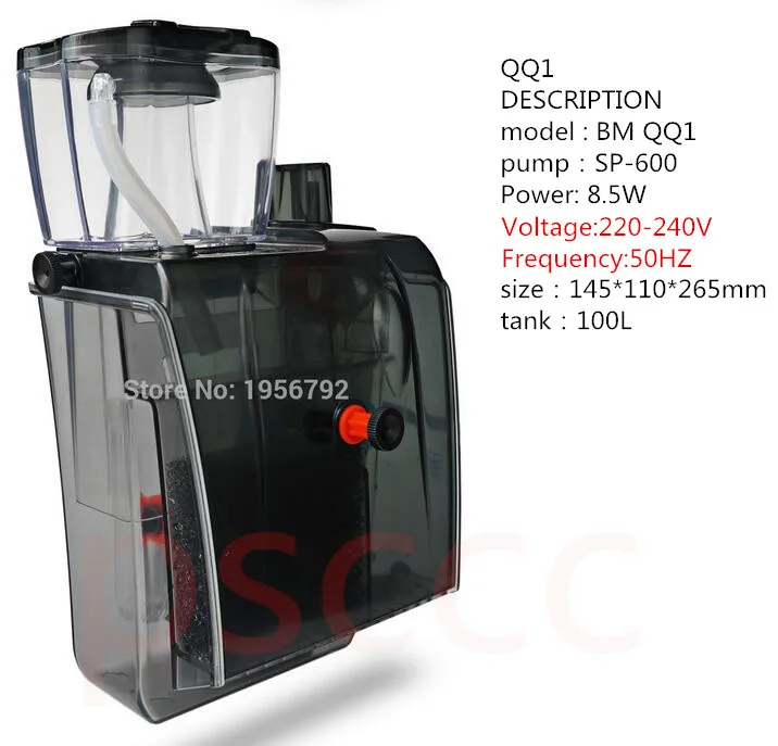 BMqq1 220-240V BUBBLE-MAGUS NACQQ1 BMQQ1 BMQQ BMQQ2 NACQQ сепаратор белка Риф Танк коралловый пузырь Magus mini nano QQ1 подвесной на аквариум - Цвет: BMqq1 220-240V
