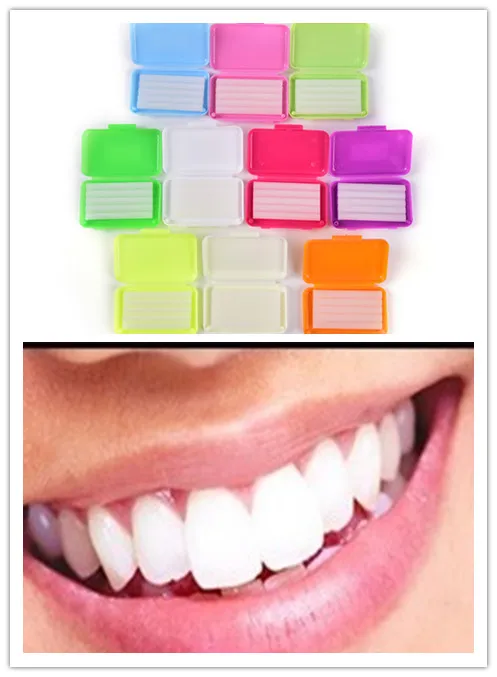 1 коробка Стоматологическая Ортодонтическая восковая Мятная смесь ароматизатор