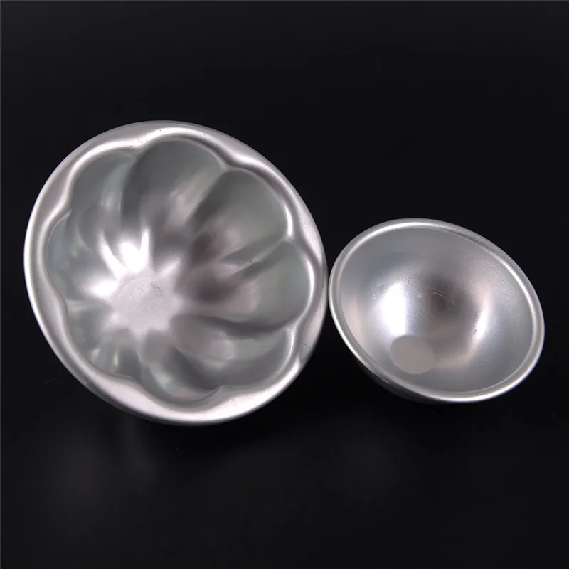 6 шт./3 комплекта формы для банных бомб шаровая форма из алюминиевого сплава