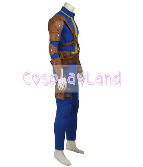 Fallout 4 Nate Cosplay Costume Game Sole Survivor Suit For Halloween Party Adult Men Cosplay Custom Made Outfit Free Shipping