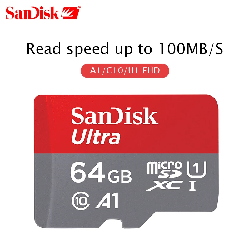 64GB- Add gift SanDisk Extreme Pro 64 Гб microSDXC UHS-I карта памяти micro SD карта 128 Гб microSDHC TF 170 МБ/с./с класс 10 U3 с адаптером SD - Емкость: 64GB- Add gift