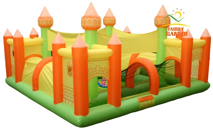 ПВХ нейлоновый надувной лабиринт замок препятствия воздушный батут большого