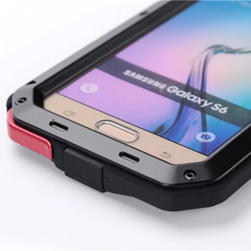 Противоударный чехол для Samsung galaxy S21 S20 S10 S9 S8Plus Note 20 10 9 8 из закаленного стекла |