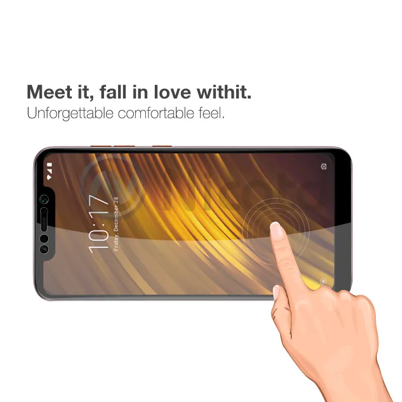 Закаленное стекло Nicotd для Xiaomi Pocophone F1 защита экрана полное покрытие redmi 5 plus S2 5A 6a pro