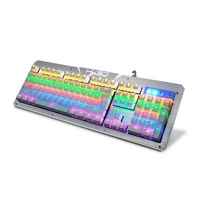 White Механическая игровая клавиатура с подсветкой Outemu синие переключатели sa keycap led RGB подсветка для ПК Компьютерная клавиатура эргономичная - Цвет: White