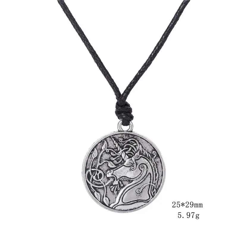 Винтажные Ювелирные изделия Skyrim ожерелья с животными ожерелье