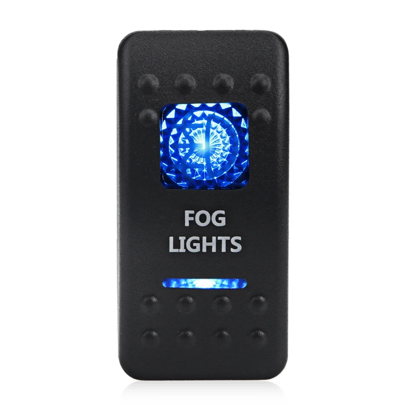 fog light Светодиодный светильник для автомобиля, светильник для грузовика, 5pin, водонепроницаемый, точечный, светодиодный светильник, барный лоток, задний, зомби, светильник - Цвет: fog light