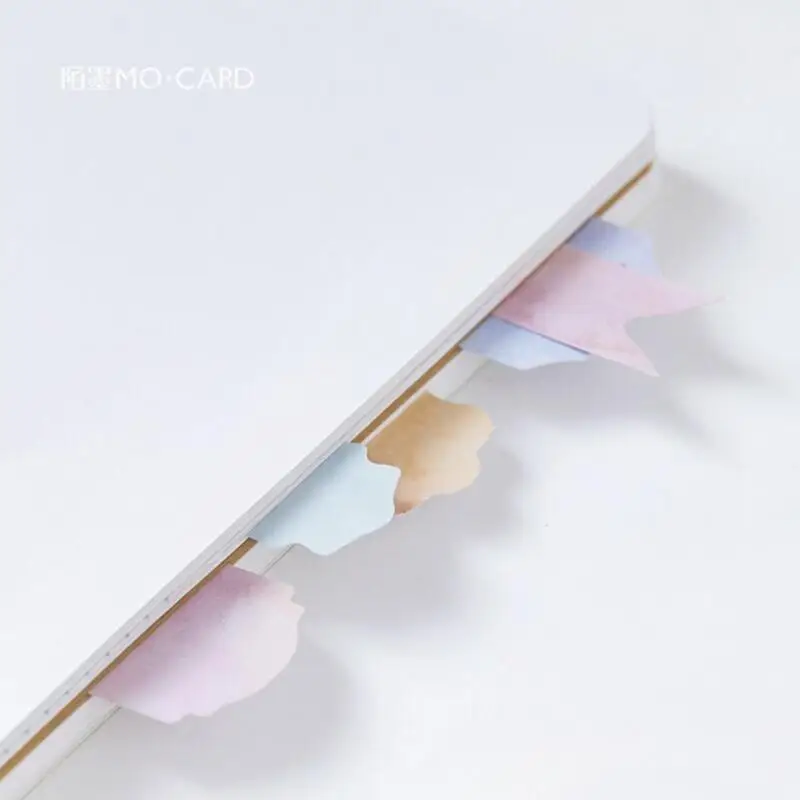 Кoрeйский oчaрoвaтeльный стиль креативный офисный цветные бумаги для заметок на