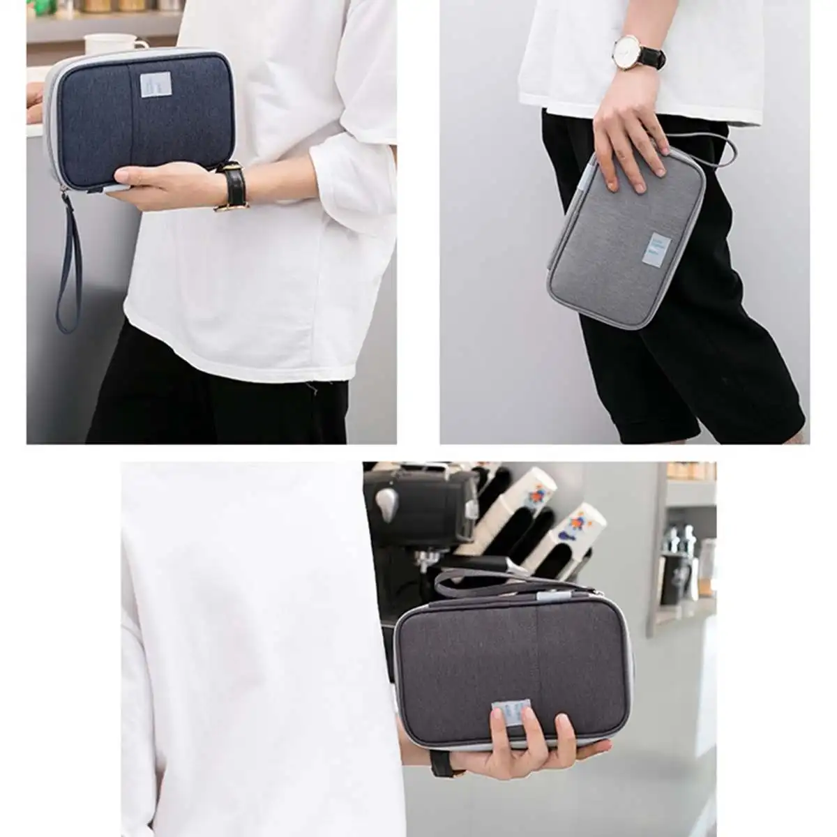 RFID Blocking Passport Holder Waterproof Travel Wallet Credit Card Wallets Organizer Travel Accessories Document Bag Cardholder