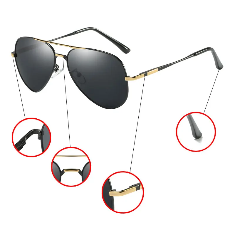 Запрещены 1976 для мужчин поляризационные брендовые солнцезащитные очки 2020 модные