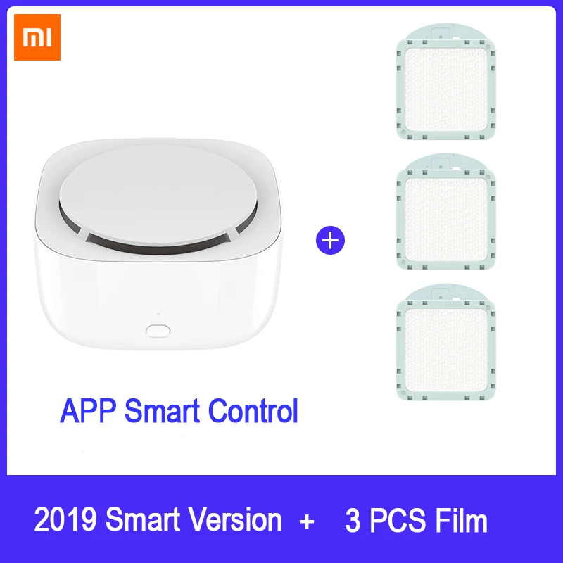 1 Device 3 Film Xiaomi Mijia комаров убийца смарт/Базовая версия телефона таймер переключатель с светодиодный светильник использовать 90 дней работы - Цвет: 1 Device 3 Film