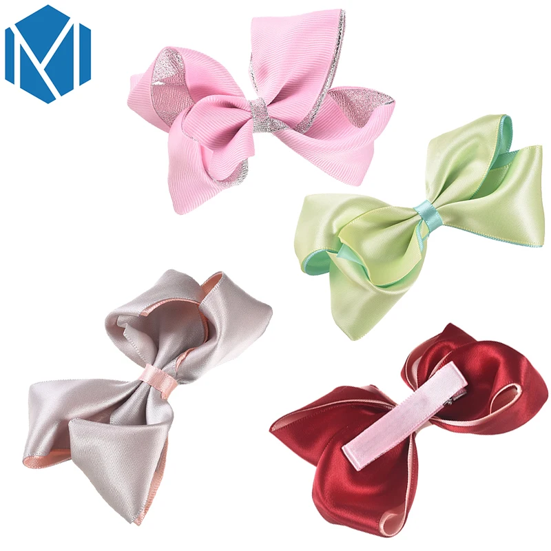 1 шт. заколка для волос с бантом девочек шпильки аксессуары детские заколки