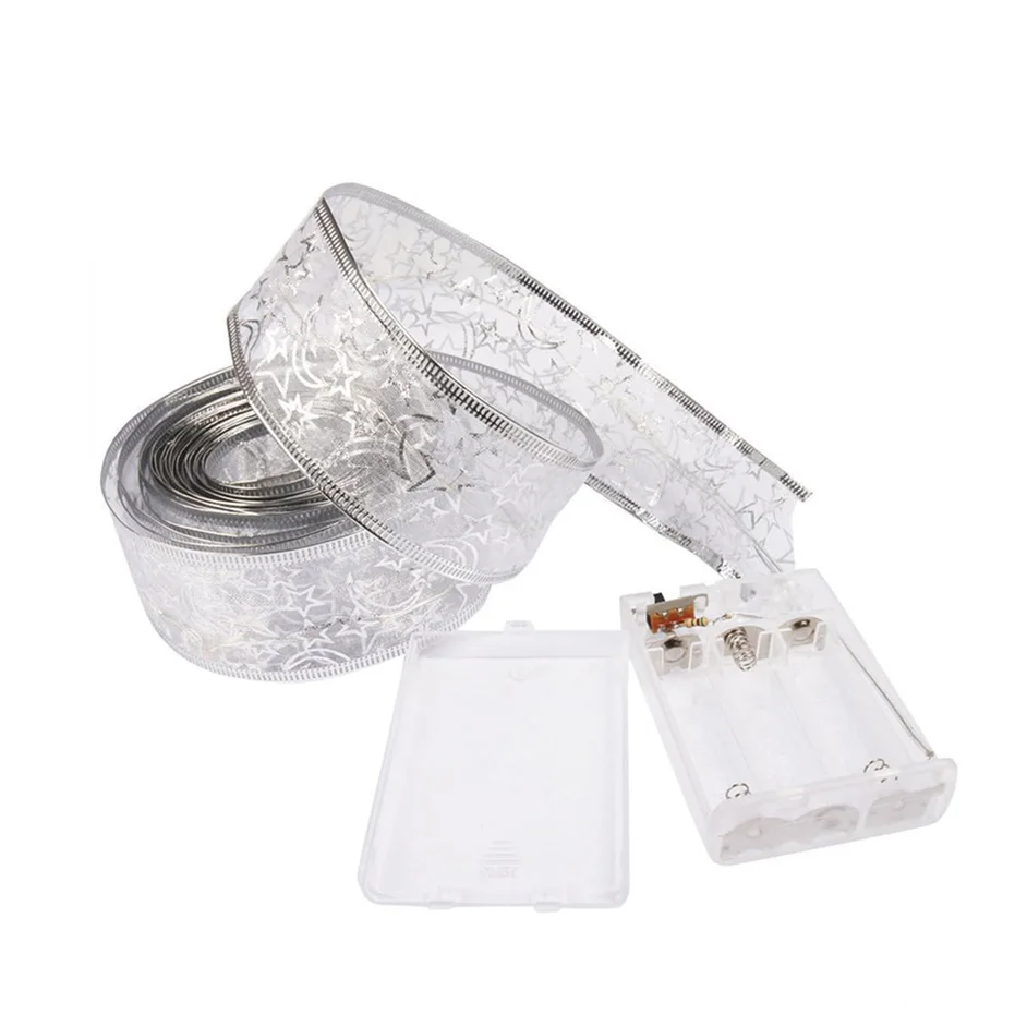 Светодиодная лента светильник AA 4 м рождественское Новогоднее украшение цветная