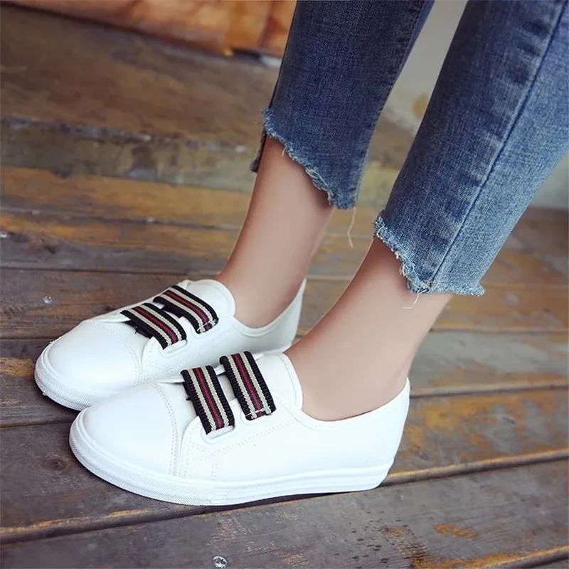 Новинка 2019 года женская обувь парусиновая сезон лето-осень Женская на плоской
