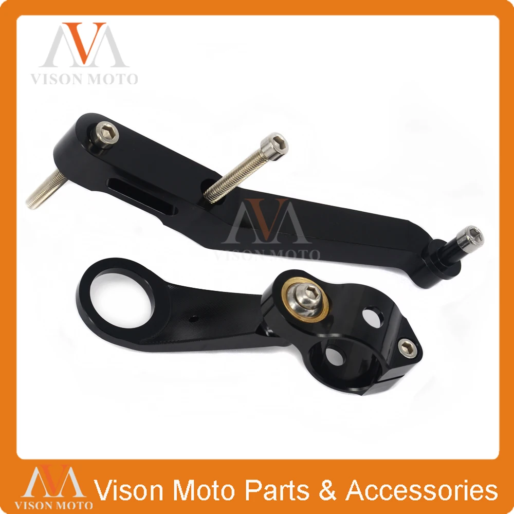 CNC рулевой демпфер комплект стабилизатор с кронштейном Монтажная сборка для HONDA