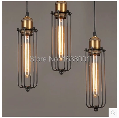 Американский кантри Европейский ретро кованого железа индустрия люстра