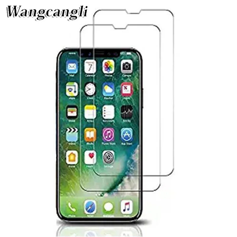 Wangcangli 0.3 мм закаленное Стекло пленка для iPhone 5 5S 9 H жесткий 2.5D Экран протектор i6 i7 7 8