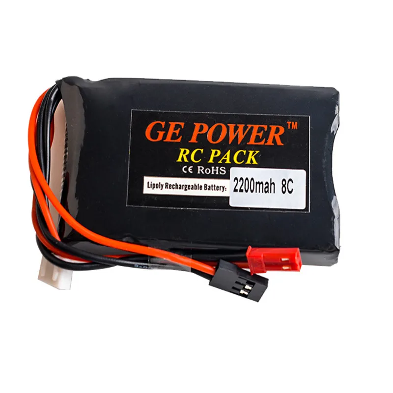 Аккумулятор FUTABA 14SG 7 4 В 2200 мАч 8C 2S аккумулятор для GE Power RC передатчик | Игрушки и