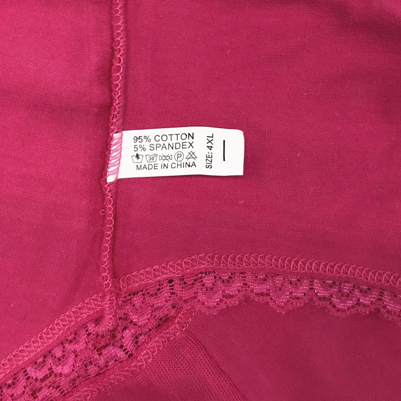 3 шт. сексуальные трусы для женщин плюс размер хлопковые женские трусики с низкой