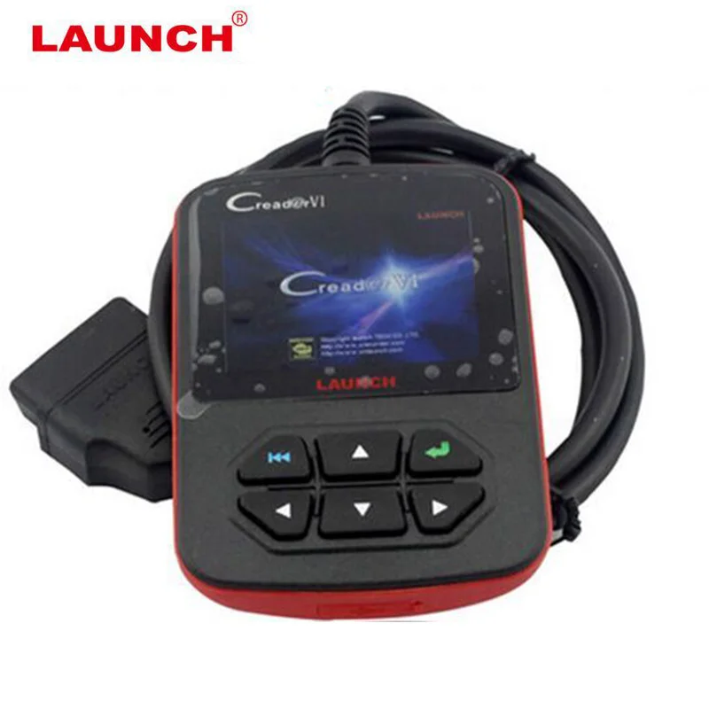 LAUNCH Creader 6 Creader VI код сканер Поддержка английский/французский/Португальский/Испанский/Русский обновление онлайн диагностический инструмент OBD2