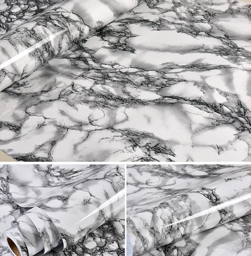 Sunice наклейка мраморная виниловая мгновенная столешница обои гранитная пленка