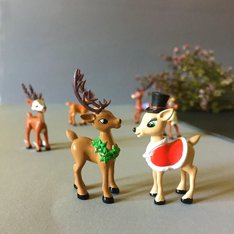 Ограниченный запас 1 шт маленький олень/Сказочный Садовый Гном милые