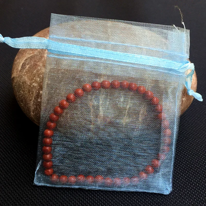 Женский браслет 4 мм красный камень бисер браслеты для мужчин и девочек 100%