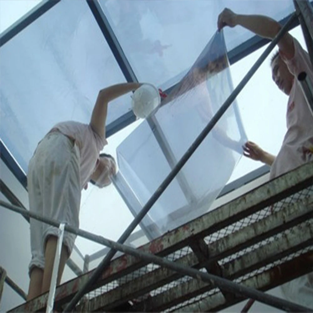 Архитектурные оконные пленки прозрачные/прозрачные безопасности (для авто и