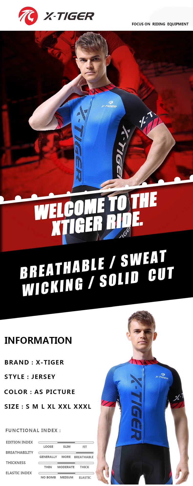 X-TIGER Pro Велоспорт Джерси гоночный велосипед одежда MTB велосипедная одежда летняя велосипедная одежда Hombre Maillot Ropa Ciclismo