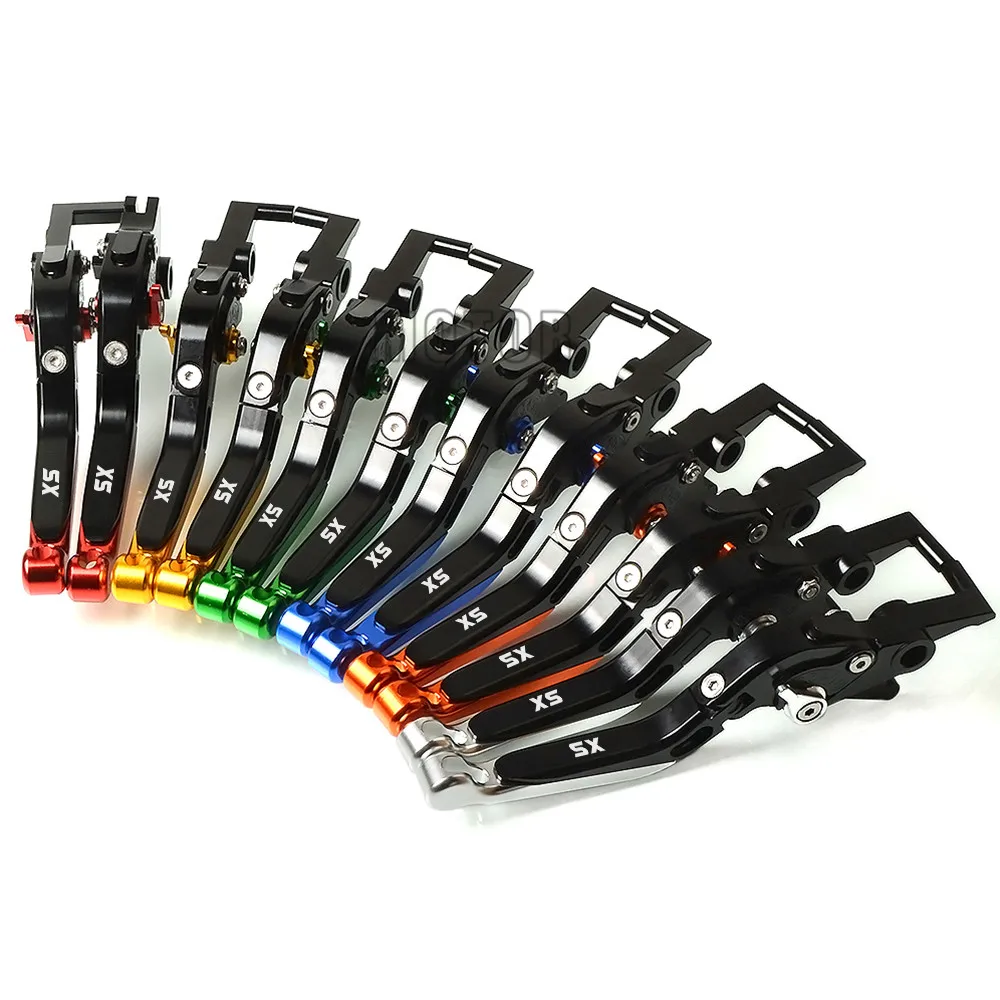 For Yamaha XS250D/XS250E/XS250SE/XS400C/XS400D/XS400SE/XS400 Motorcycle CNC Brake Clutch Levers Adjustable XS 250 400 C E SE D | Автомобили