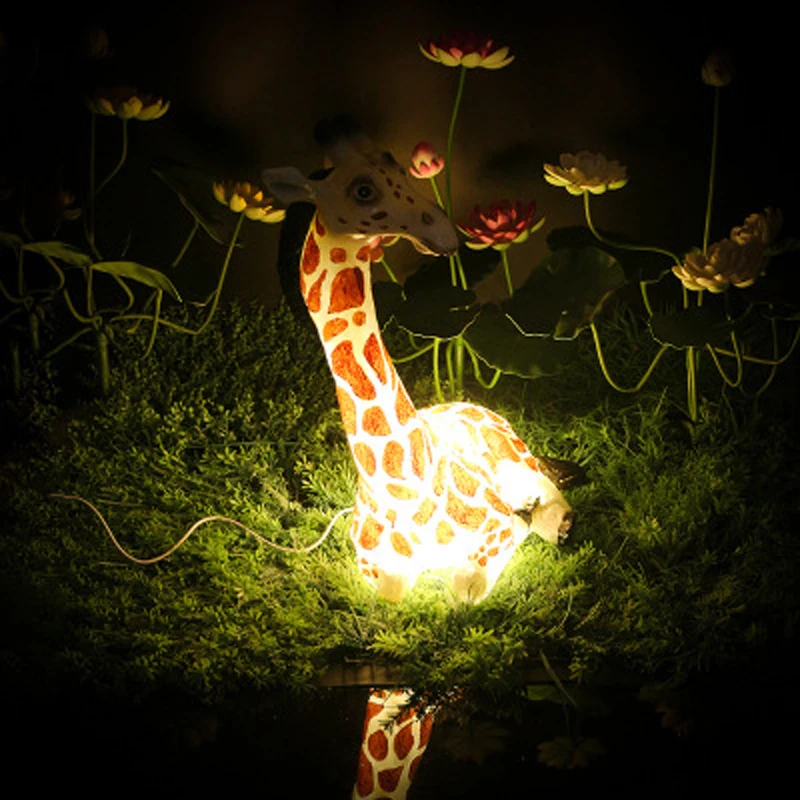 Светодиодный светильник с длинным оленем уличный водонепроницаемый низким