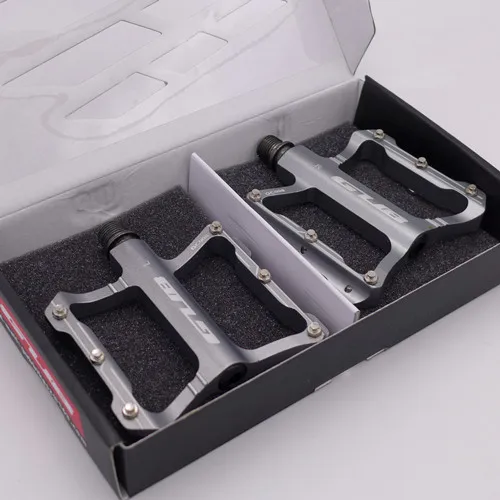 Gray GUB GC008 MTB горный велосипед педали из алюминиевого сплава - Цвет: Gray