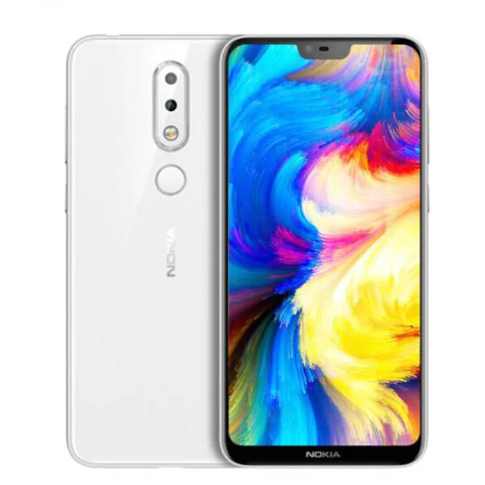 Мобильный телефон Nokia X6 Android 5,8 дюймов 18:9 FHD+ Восьмиядерный процессор Snapdragon 636 3060 мАч 16,0 Мп+ 5,0 МП камера отпечаток пальца ID смартфон