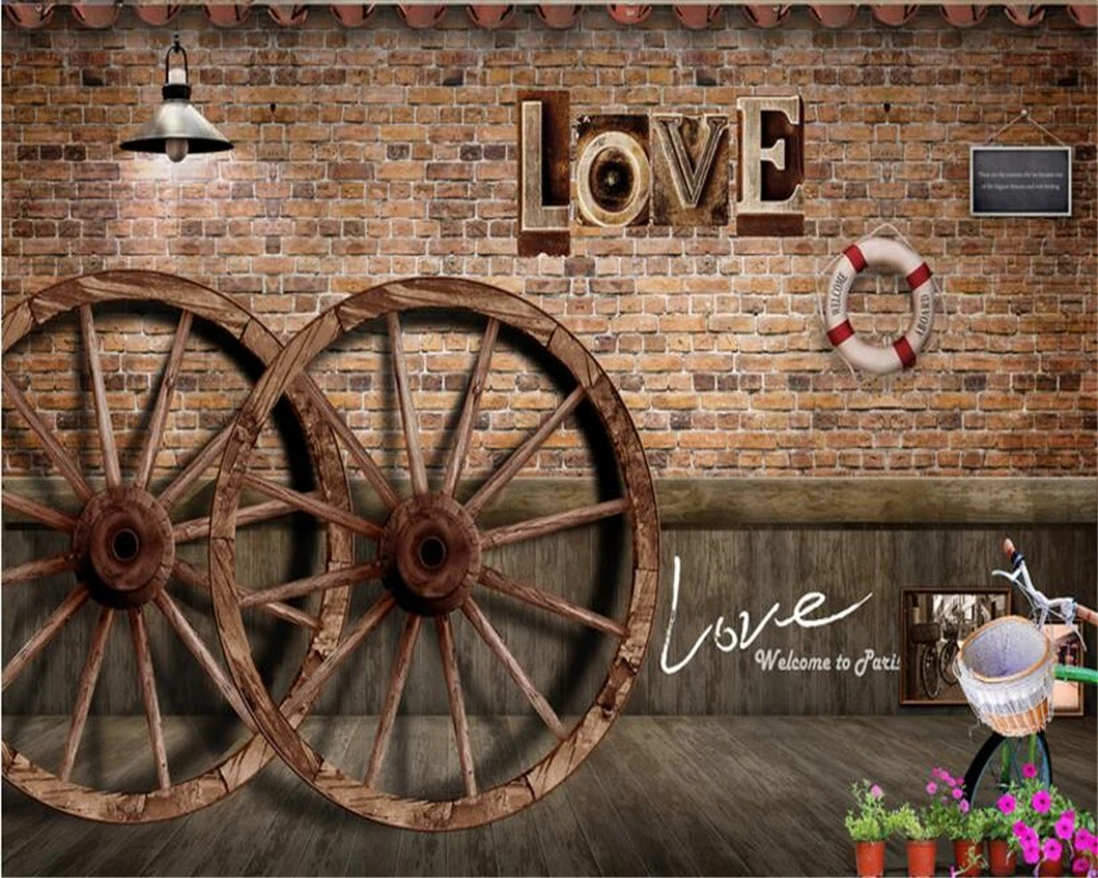 Обои для студийной фотосъемки в стиле ретро настенные 3d обои европейском |