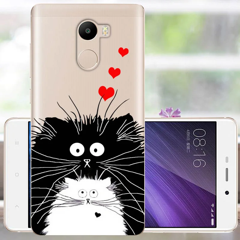 Чехол для Redmi 4 Крышка силиконовая Xiaomi Мягкий чехол защитный 2 г + 16 Verison | Мобильные