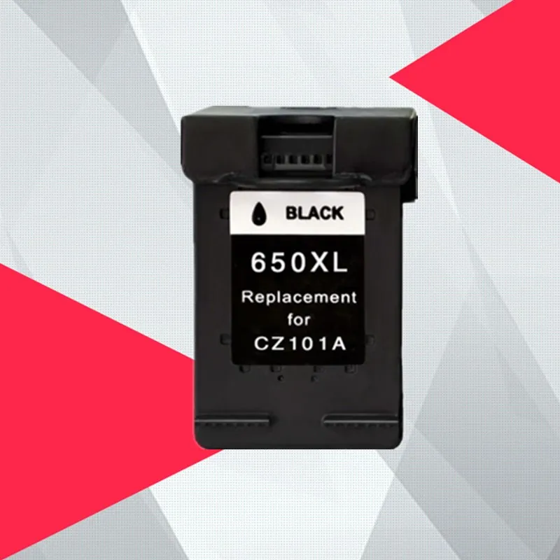

1PK Compatible Ink Cartridge 650XL Replacement for HP 650 XL for HP650 Deskjet 1015 1515 2515 2545 2645 3515 3545 4515 4645