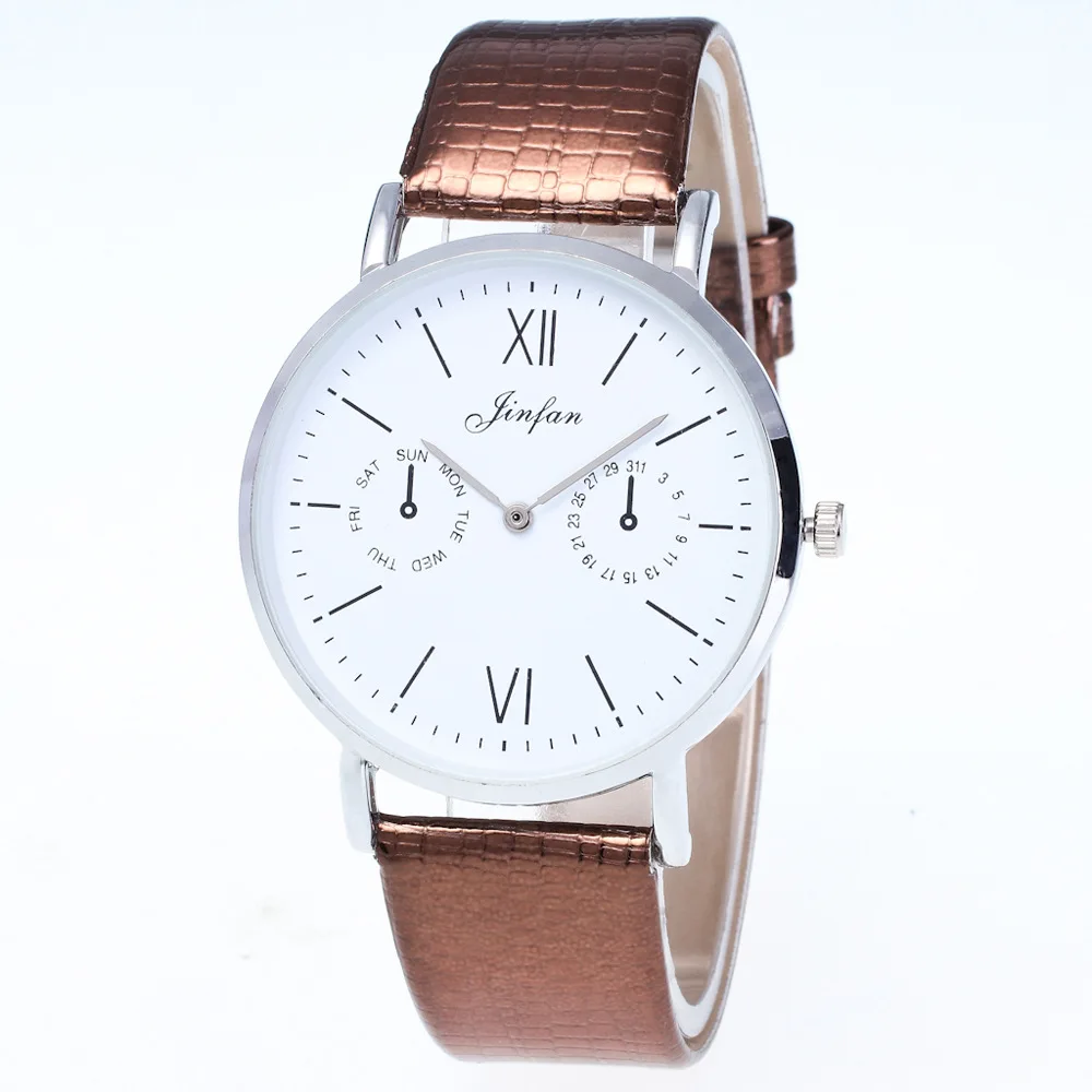 High quality new women watches Geneva digital woman quartz watch Simple and generous without second hand dial luxury | Наручные часы