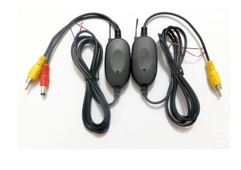 2 4G беспроводной RCA видео FM передатчик приемник комплект для автомобильного
