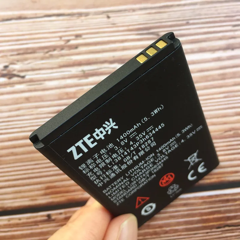 Новая батарея для телефона Li3814T43P3h634445 ZTE Blade L110 A112 V815W 1400mAh | Мобильные телефоны и