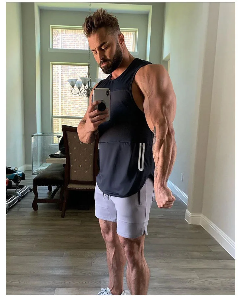 Размер от M до 2XL Crazy Muscle Sports мужской жилет для фитнеса без рукавов повседневный