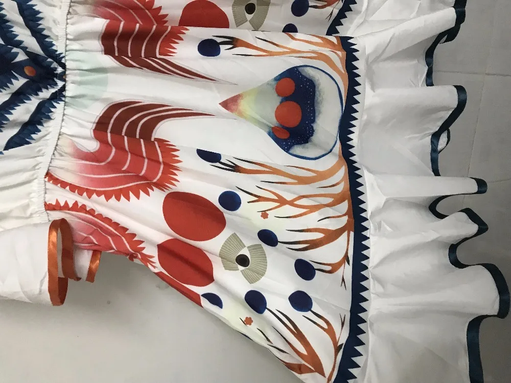 2019 Новая мода для подиума летние шикарные Подиумные платья женщин с оборками на