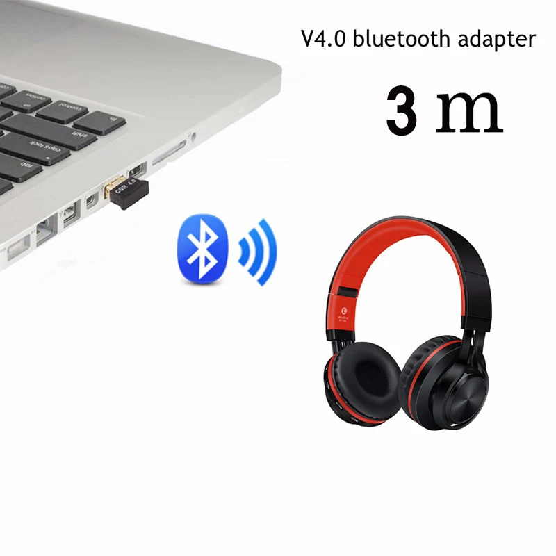 Беспроводной USB Bluetooth адаптер V4.0 Dongle Музыка Звук приемника Adaptador 3 Мбит/с для