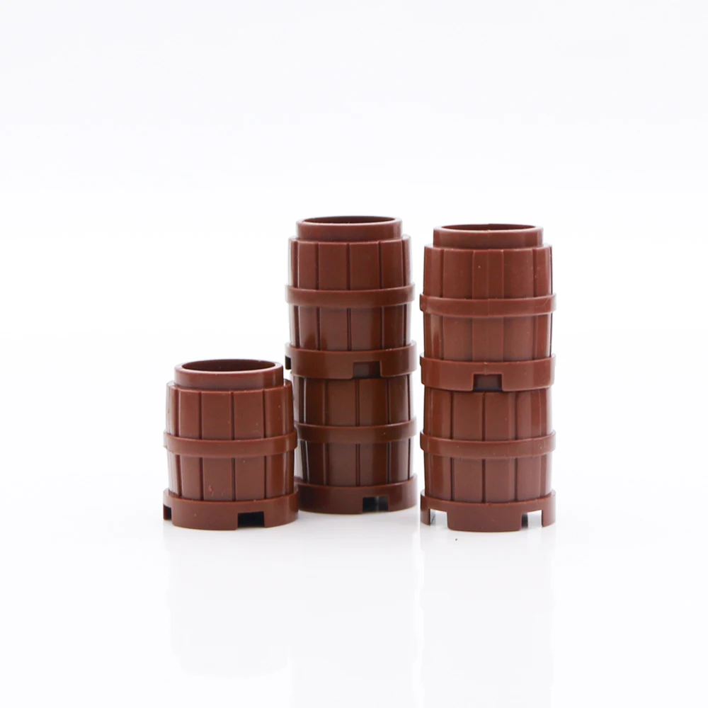 

City Box Accessories Blocks Treasure Chest Basket Foods Container Friends Building MOC Bricks Education Toys Compatible Friends