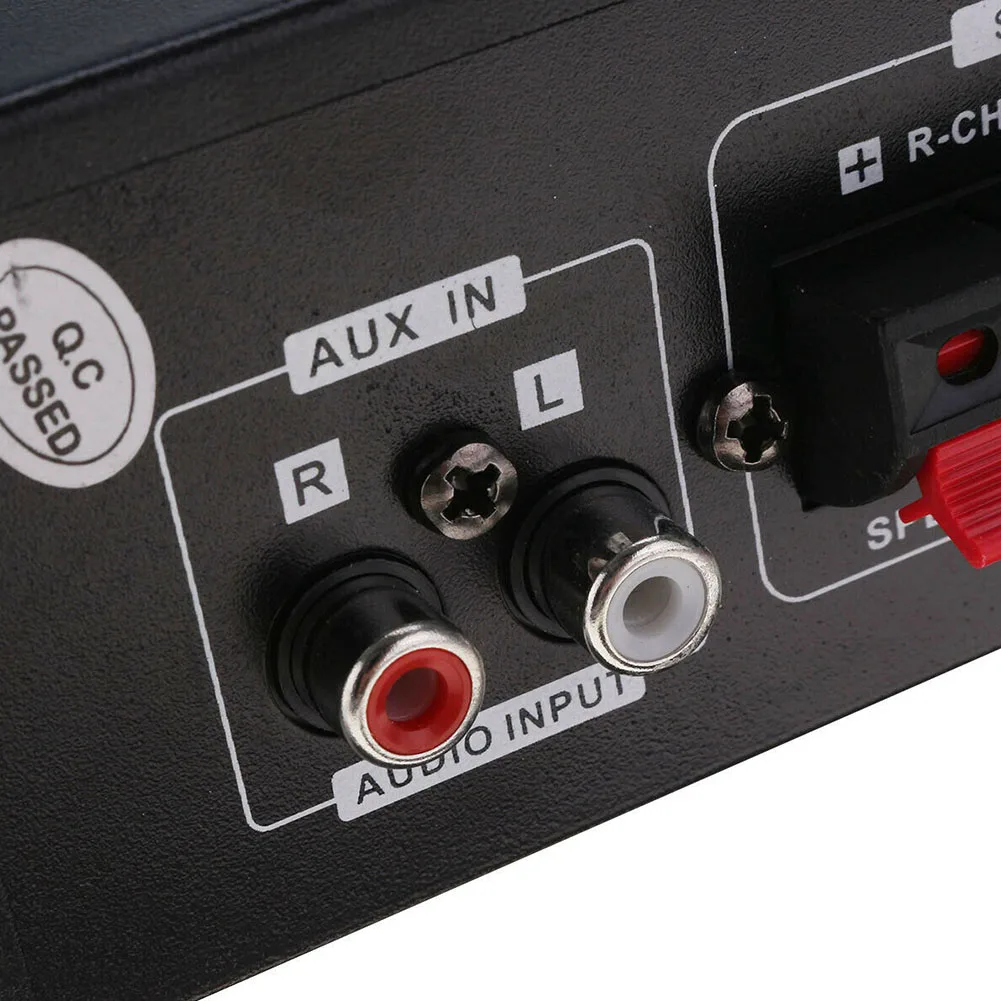 Цифровой HIFI стерео автомобильный усилитель мощности встроенный аудио Bluetooth FM