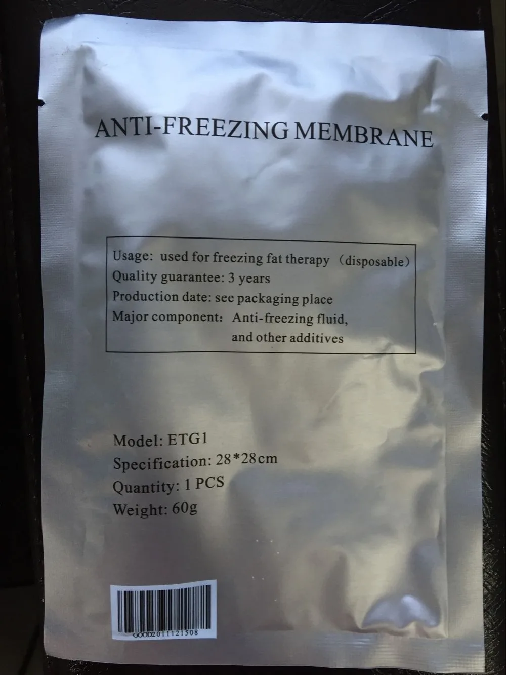 Мембраны для антифриза гелевые мембраны криотерапии охлаждения жира |