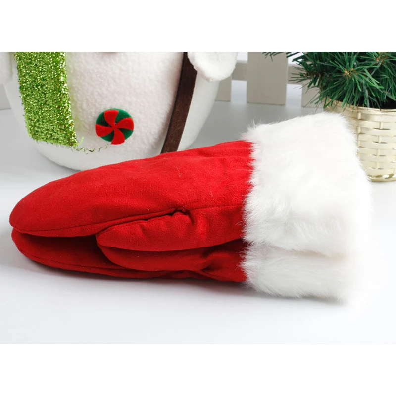 

2020 ITFABS Newest Arrivals Fashion Hot Unisex Women Men Fleece Winter Warm Gloves Christmas Warm Casual Fashion Gloves