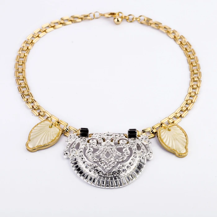 

Новое модное Золотистое Ожерелье с длинным животным кулоном для женщин, ювелирные аксессуары, левое ожерелье ручной работы, оптовая продаж...