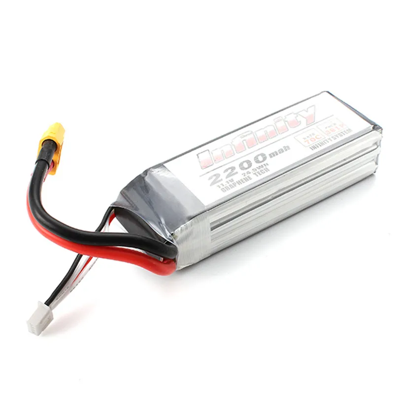 Аккумуляторная батарея для Infinity 3S 11 1 В 2200 мАч 70C 3S1P Графен Lipo Разъем XT60 поддержка