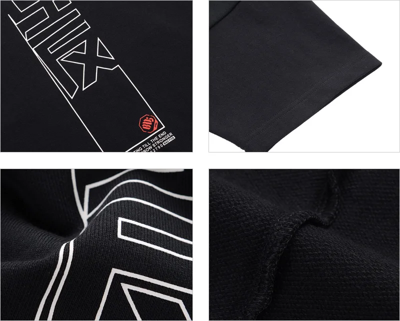Li-Ning Мужская баскетбольная серия BAD FIVE, Джерси свободного кроя, 77% хлопок, 23% полиэстер, подкладка, спортивные футболки с капюшоном AAEP003 MTS3065