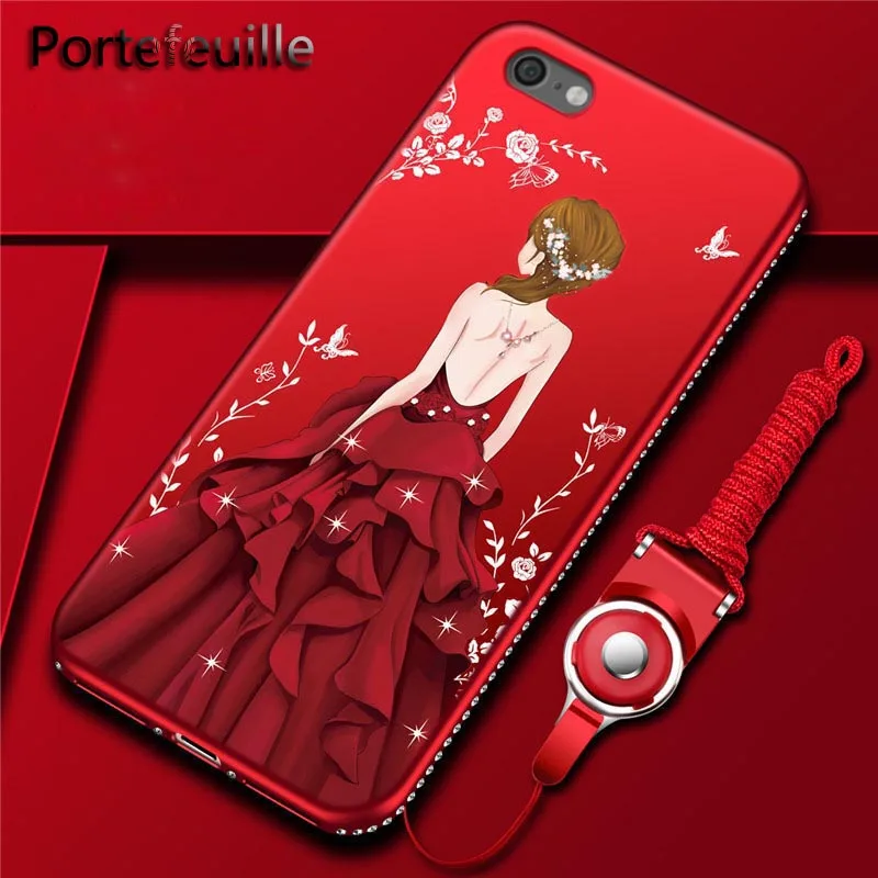 Portefeuille чехол для iphone 8 роскошный блестящий ТПУ силиконовый задней крышки Apple iPhone 7